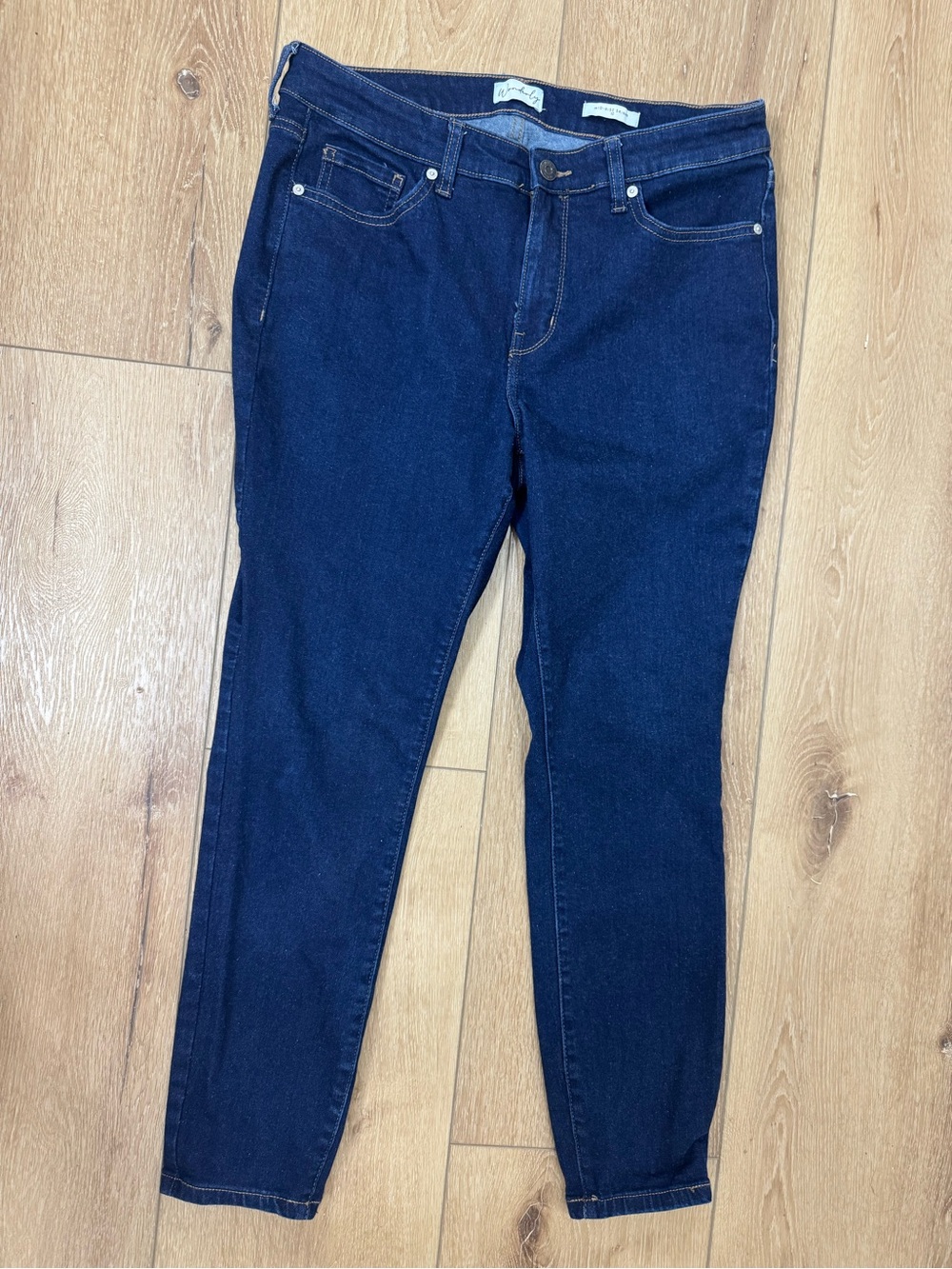 Wonderly Dark Blue Skinny Jeans